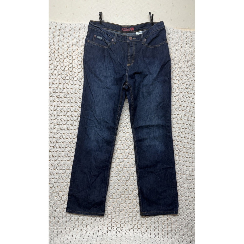 Cinch Jenna Western Jeans Women Size 31/11R W32 L31 Blue Denim Straight Relaxed
